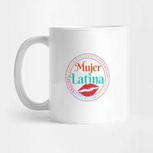 Mujer Latina Shirt, Chingona TShirt Empowered Latina Espanol Regalos Mexican Viva La Mujer, Hispanic Heritage Month, latinx trailblazer Mug